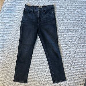 Madewell Dark Wash Skinny Jeans